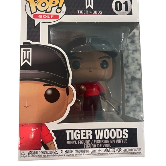 Funko Pop! Golf Vinyl Figure - Red and Black - Picture 1 of 1